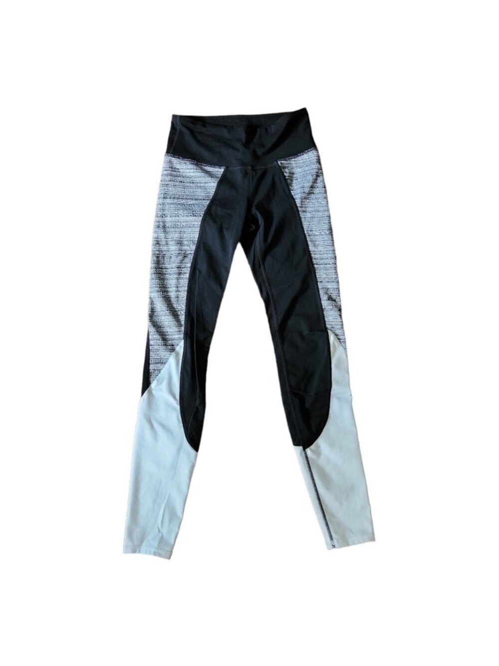 Athleta XS High Rise Jacquard Flow Chaturanga Tights Leggings Stretch Activewear